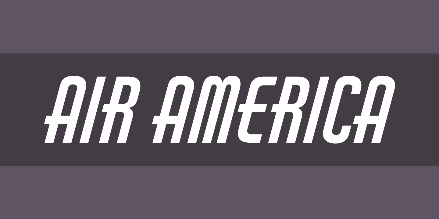 Font Air America